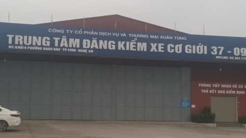 Nghệ An: Công an khám xét một Trung tâm đăng kiểm tư nhân