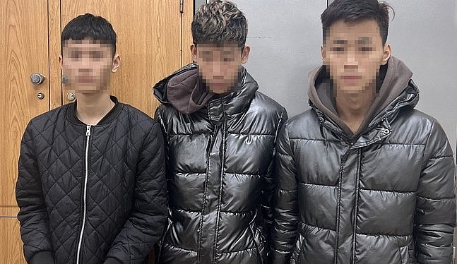 Tóm gọn nhóm cướp tuổi “teen” gây án trên đường Trần Duy Hưng