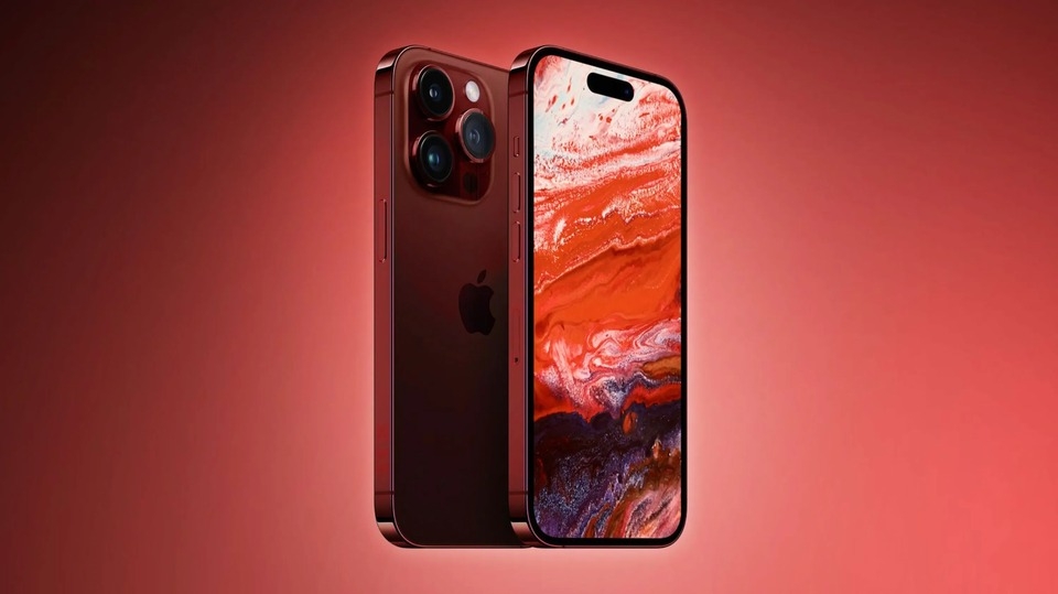 Apple có thể ra mắt iPhone 15 Pro phiên bản đặc biệt màu đỏ đậm
