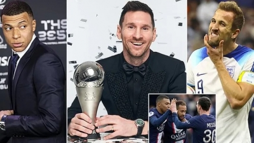 FIFA The Best 2022: Messi chọn Neymar trước Mbappe, Ronaldo không bầu chọn