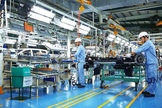 Chỉ số sản xuất công nghiệp của Hà Nội tháng 2/2023 tăng 9,4%.