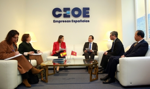 Khuyến khích doanh nghiệp Tây Ban Nha chuyển hướng đầu tư chất lượng cao vào Việt Nam