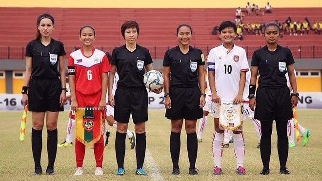 6 trọng tài nữ Việt Nam tham gia điều hành một số bảng đấu tại Vòng loại giải U20 nữ châu Á 2024