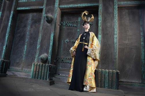 Thiết kế trang phục kimono của nhà tạo mẫu Nhật Bản Kobayashi Eiko (nguồn: Be-Japon)