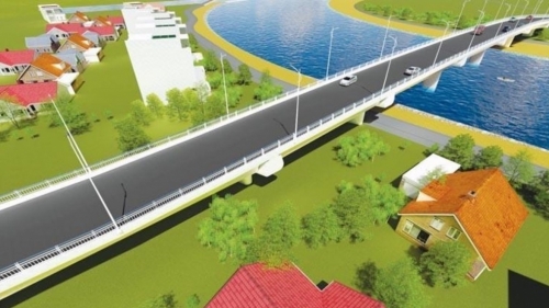 Phê duyệt Khung chính sách bồi thường, hỗ trợ, tái định cư Dự án đầu tư xây dựng cầu vượt sông Hóa
