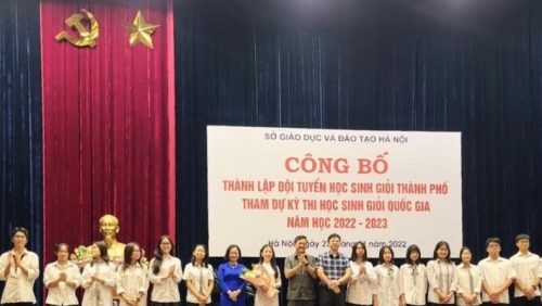 14 học sinh Hà Nội được dự kỳ thi tuyển chọn đội tuyển Olympic 2023