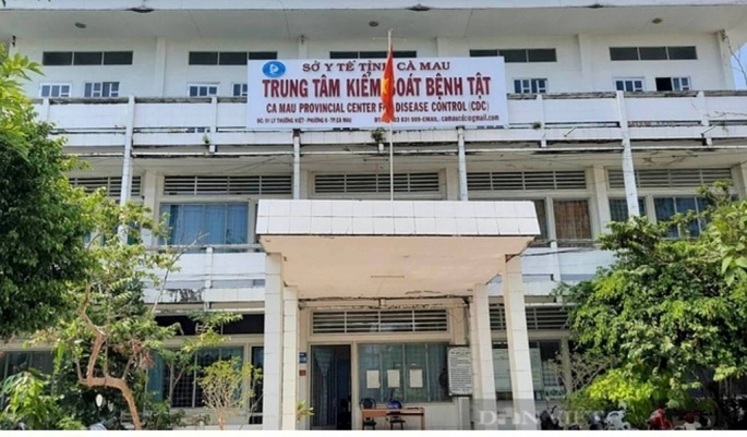 Trụ sở Trung tâm kiểm soát bệnh tật Cà Mau