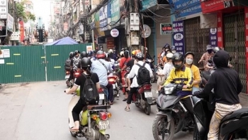 Hà Nội: Cấm đường Lương Thế Vinh gần 9 tháng để thi công dự án xử lý nước thải