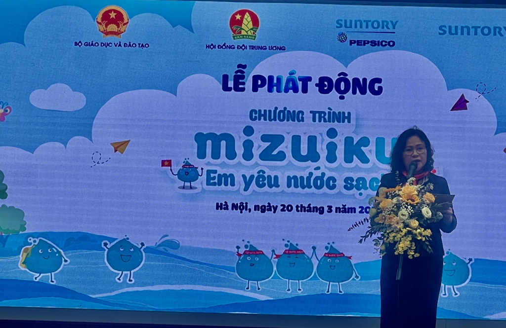 Bảo tồn nguồn nước thông qua chương trình “Mizuiku – Em yêu nước sạch” năm thứ  9 tại Việt Nam