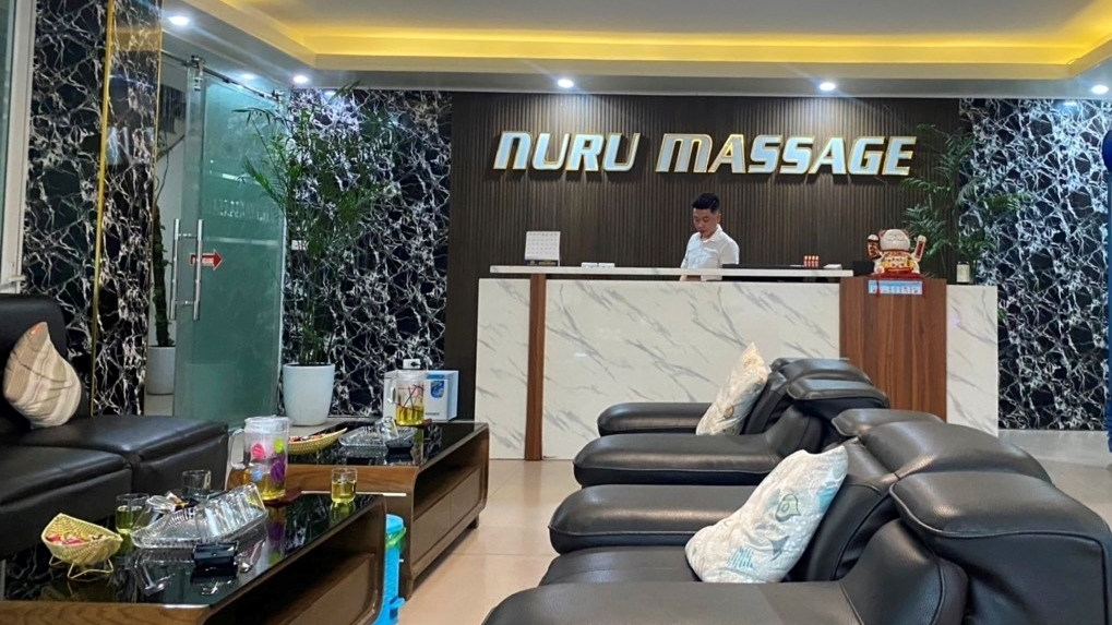 Bị đình chỉ hoạt động, quán nuru massage ở Hải Phòng vẫn mở cửa đón khách