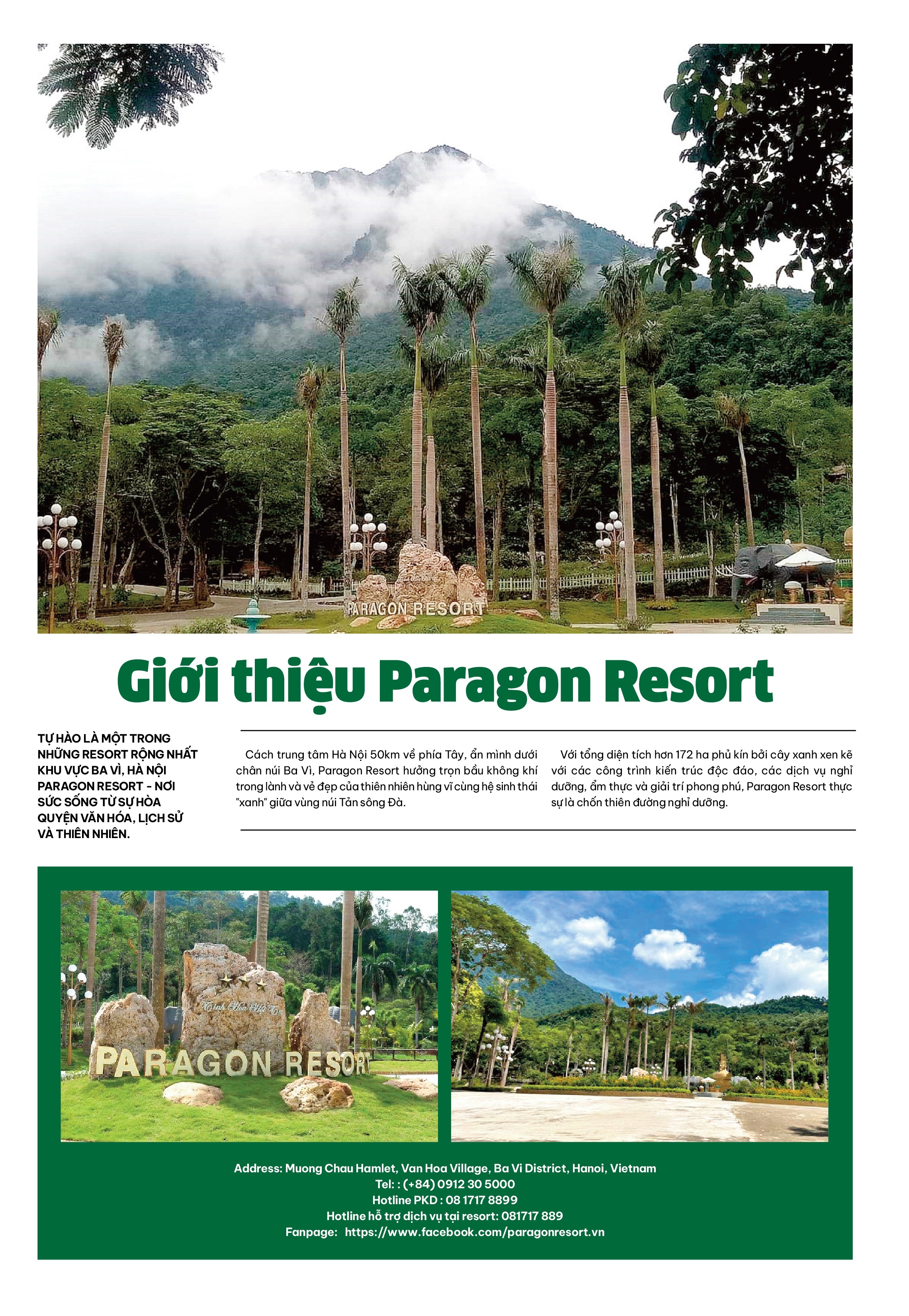 Paragon Resort - Nơi tinh hoa hội tụ - Điểm đến của Hà Nội