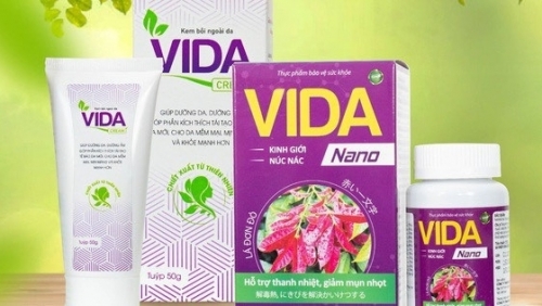 Cảnh báo thực phẩm bảo vệ sức khỏe Vida nano quảng cáo sai sự thật về công dụng