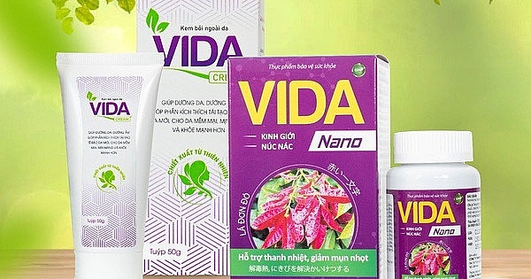 Thực phẩm bảo vệ sức khỏe Vida Nano có nội dung quảng cáo không đúng công dụng của sản phẩm