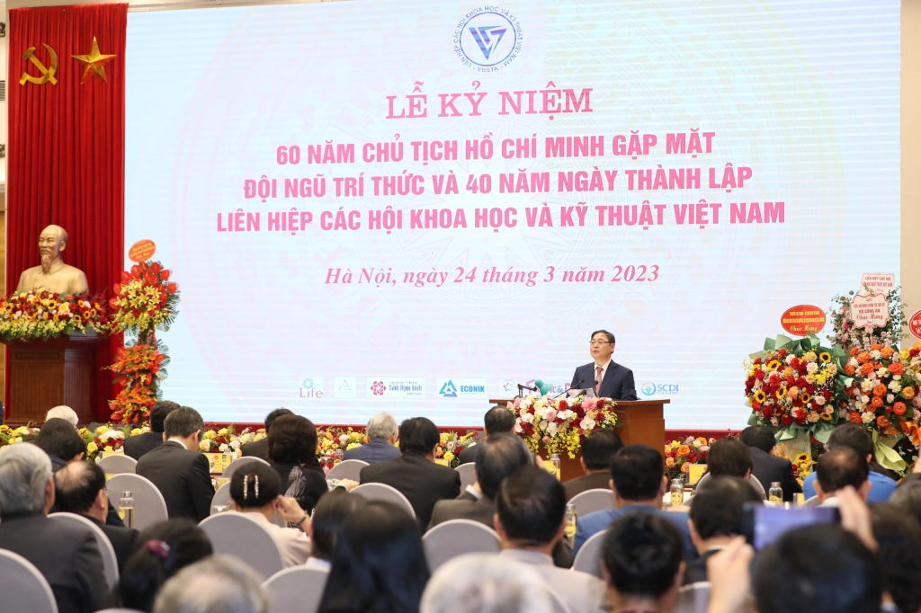Liên hiệp các Hội Khoa học và kỹ thuật Việt Nam quyết tâm làm tròn bổn phận của mình đối với đất nước, dân tộc