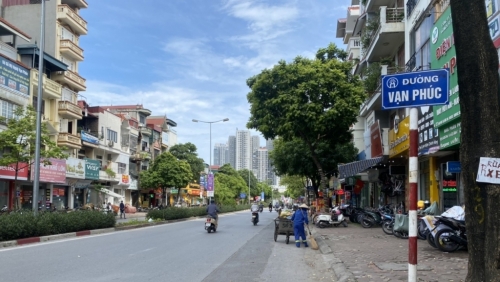 Hà Nội điều chỉnh tổ chức giao thông trên trục đường Chu Văn An - Vạn Phúc