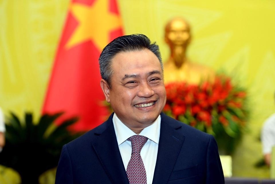 Chủ tịch UBND TP Hà Nội Trần Sỹ Thanh. 