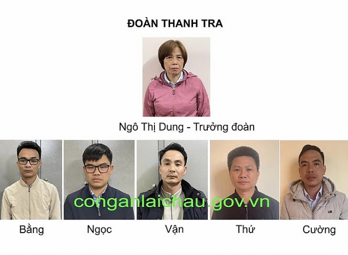 Nhận hối lộ của các trưởng BQL rừng, 6 cán bộ trong Đoàn Thanh tra tỉnh Lai Châu bị bắt