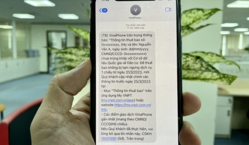 Từ hôm nay, đã có nhà mạng khóa 1 chiều thuê bao chưa chuẩn hóa thông tin: Khách hàng cần làm gì?