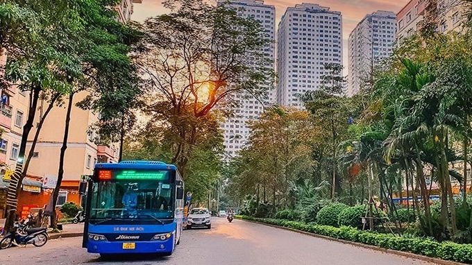 Hà Nội: Dịch vụ phục vụ hành khách của các tuyến xe buýt đã được nâng lên