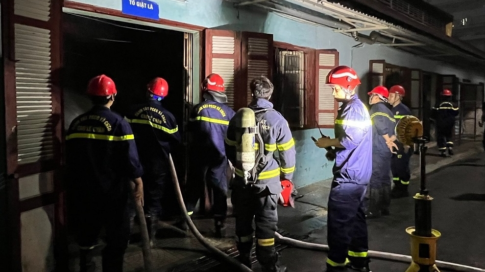 Hải Phòng: Kịp thời dập tắt đám cháy tại Bệnh viện hữu nghị Việt Tiệp