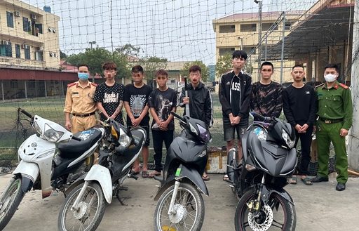 Mang gậy bóng chày diễu từ Hưng Yên sang Hải Dương, 7 thanh thiếu niên bị tạm giữ