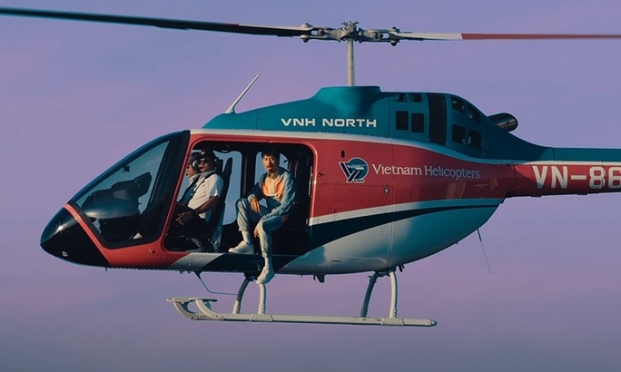 Đen Vâu khoá MV ca nhạc được quay trên chiếc trực thăng xấu số