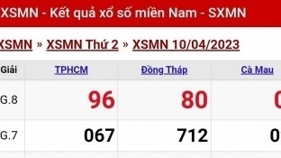 XSMN - KQXSMN - Kết quả xổ số miền Nam hôm nay 11/4/2023