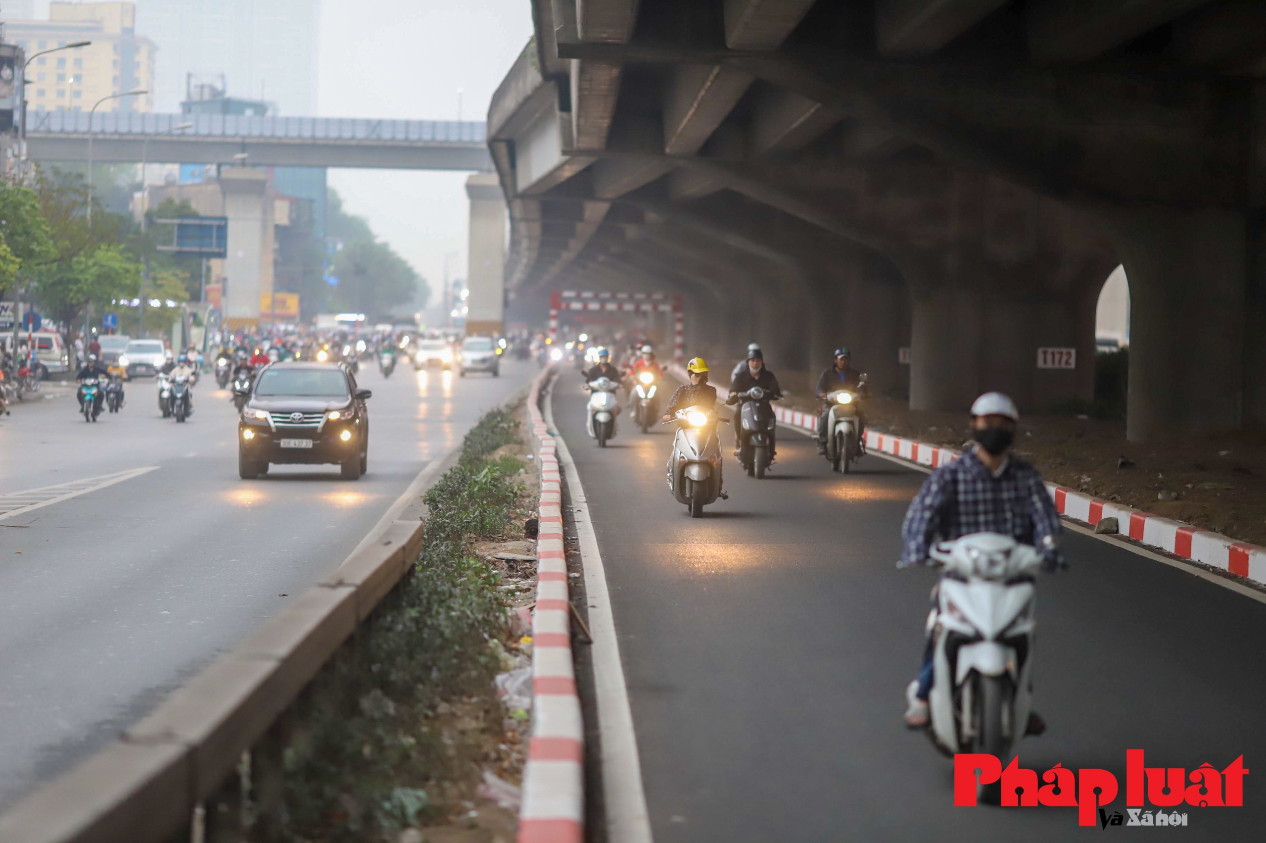 Hà Nội: Cận cảnh làn mở rộng đường Nguyễn Xiển sau khi thông xe