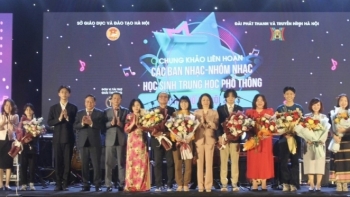 Trường THPT Việt Đức giành giải Nhất Liên hoan ban nhạc học sinh