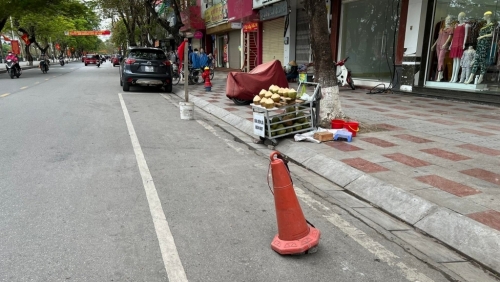 Hải Phòng: Xử lý nghiêm việc tự ý giữ chỗ, đặt chướng ngại vật ngăn cản việc đỗ xe