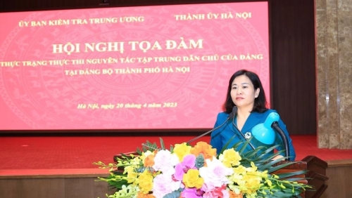 Hà Nội: Không ngừng mở rộng dân chủ, tăng cường kỷ luật trong Đảng