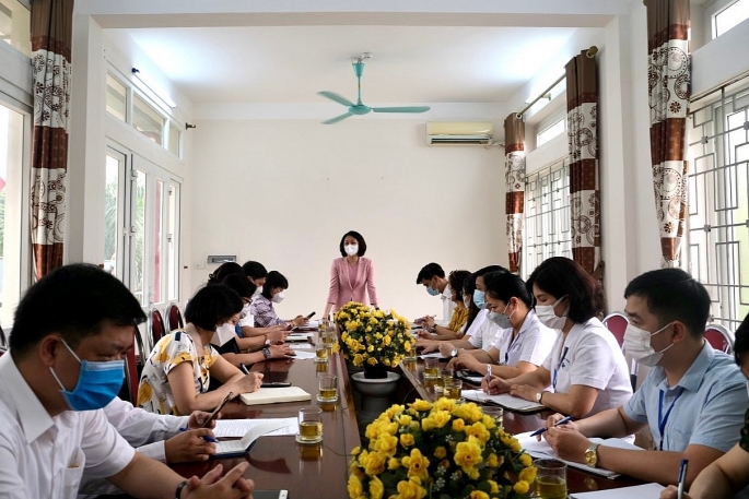 Phó Chủ tịch UBND TP Hà Nội Vũ Thu Hà kiểm tra công tác phòng, chống dịch Covid-19