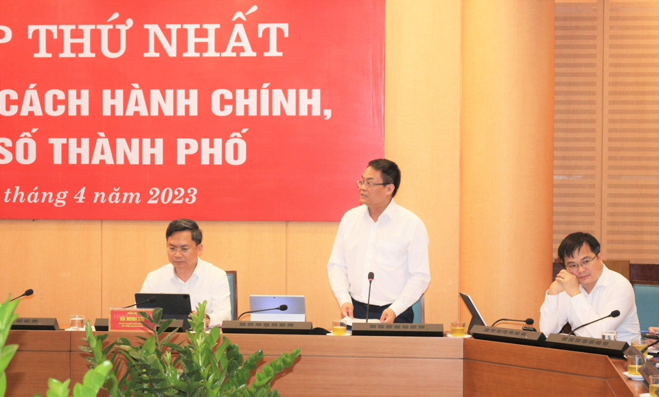 Chủ tịch UBND TP Hà Nội: Chọn trọng tâm, tránh lãng phí nguồn lực trong chuyển đổi số