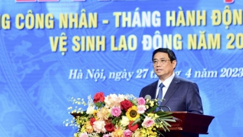 Phát động Tháng Công nhân-Tháng hành động An toàn, vệ sinh lao động năm 2023