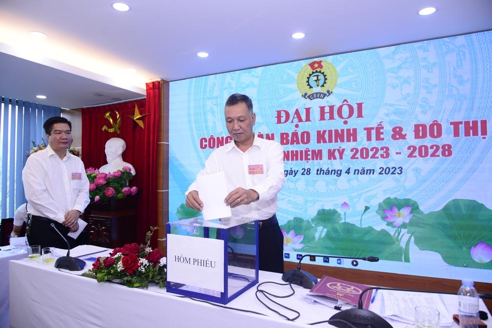 Đại hội Công đoàn báo Kinh tế & Đô thị khóa IV, nhiệm kỳ 2023 - 2028