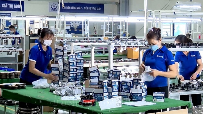 Sản xuất công nghiệp tháng 4 của Hà Nội tiếp tục tăng trưởng.