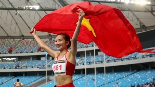 Nguyễn Thị Oanh lập kỷ lục vô tiền khoáng hậu tại SEA Games 32