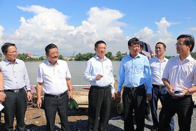 Bộ trưởng Hồ Đức Phớc làm việc với một số tỉnh phía Nam về đầu tư công