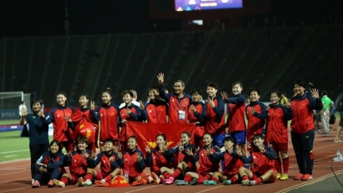 Đội tuyển nữ Việt Nam nhận thưởng "khủng" sau chiến tích lịch sử