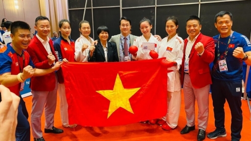 Trong thành tích chung của Đoàn Việt Nam tại SEA Games 32: Có đóng góp quan trọng của thể thao Hà Nội
