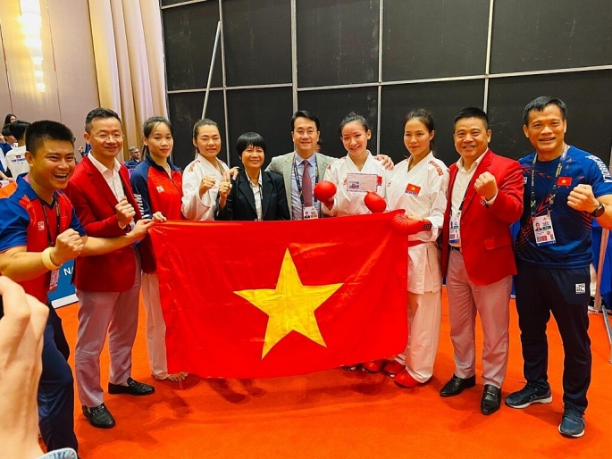 Thể thao Hà Nội đóng góp vào thành tích chung của Đoàn Việt Nam tại SEA Games 32