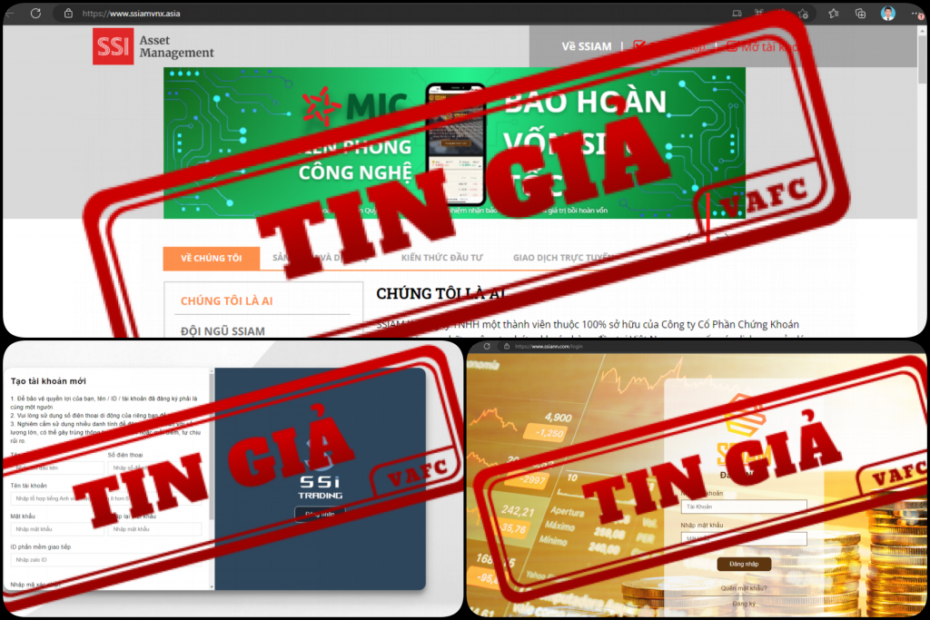 Cảnh báo những website lừa đảo người dân cần tránh Cảnh báo những website lừa đảo người dân cần tránh