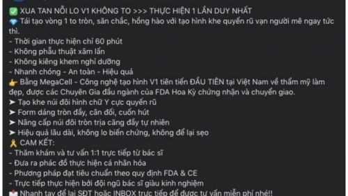 Kỳ 1: Nở rộ “công nghệ” nâng ngực không đau, không xâm lấn