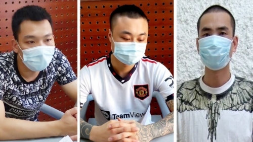 Bắt quả tang nhóm đối tượng tổ chức tiệc ma tuý trong phòng trọ