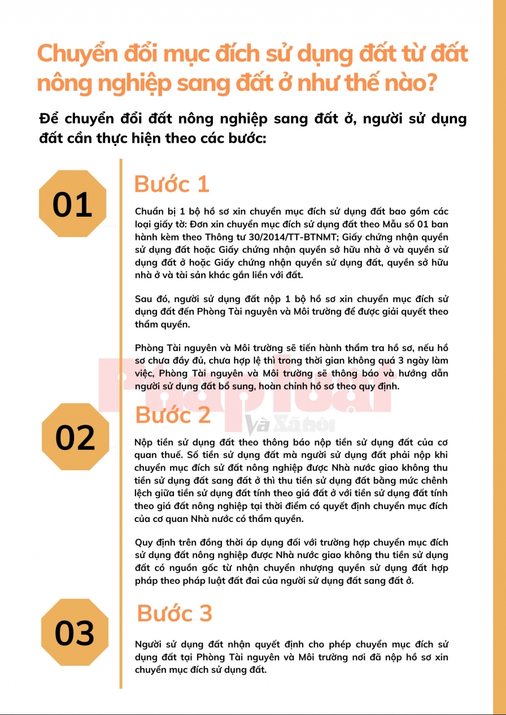 Chuyển đổi mục đích sử dụng đất từ đất nông nghiệp sang đất ở như thế nào?