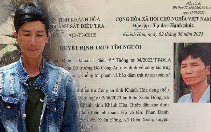 Chân dung nghi phạm Phan Danh Hưng, kẻ giết 3 người phụ nữ ở Khánh Hòa - Ảnh: Công an cung cấp