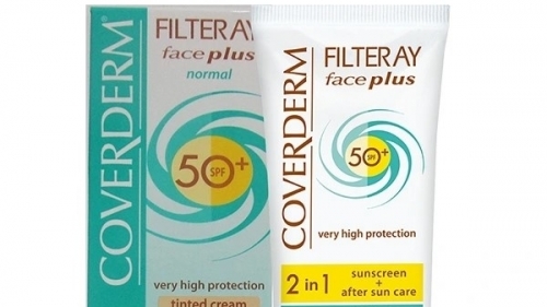 Kem chống nắng COVERDERM FILTERAY FACE PLUS bị đình chỉ lưu hành