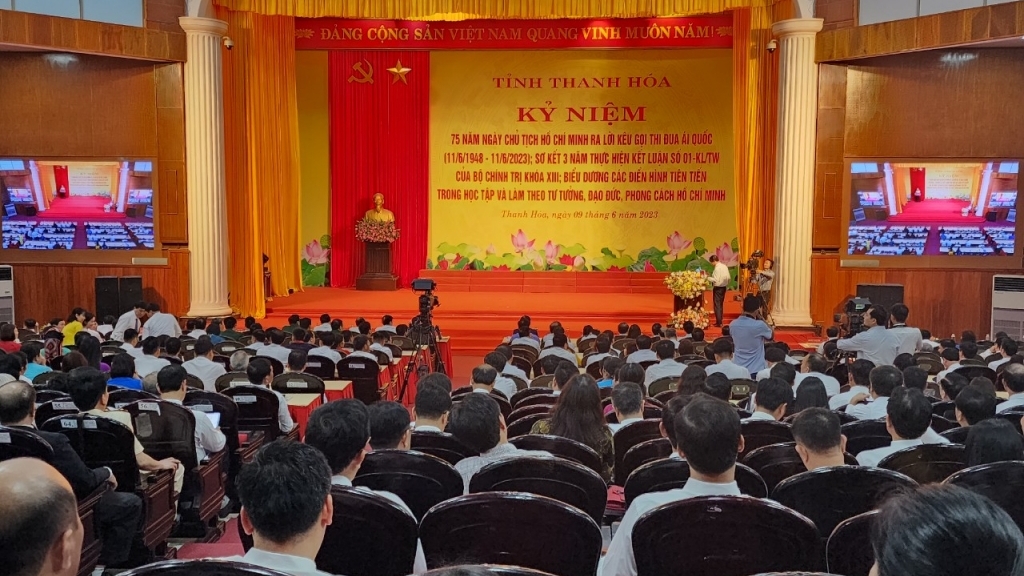 Long trọng tổ chức Lễ kỷ niệm 75 năm ngày Chủ tịch Hồ Chí Minh ra "Lời kêu gọi thi đua ái quốc"