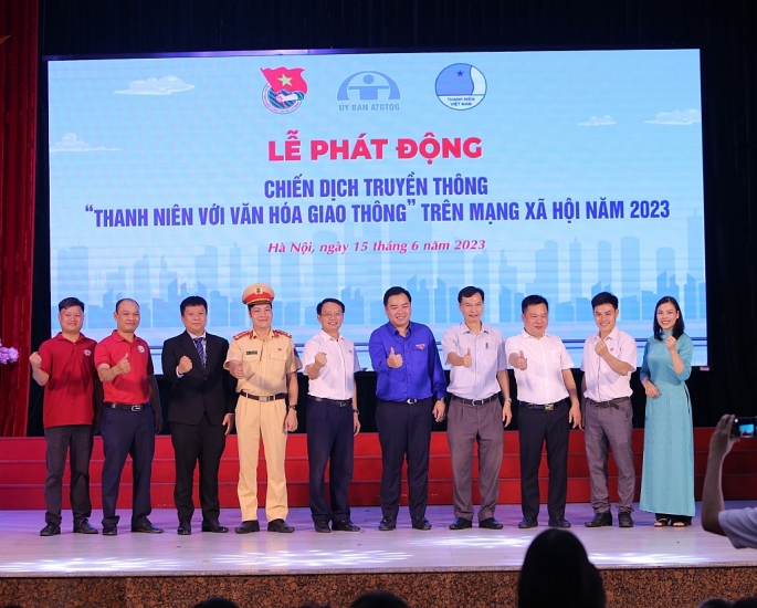 Khởi động chiến dịch truyền thông “Thanh niên với văn hóa giao thông” trên mạng xã hội năm 2023