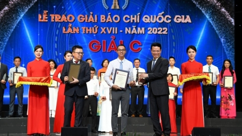 Báo Kinh tế & Đô thị đoạt Giải C Giải Báo chí Quốc gia năm 2022